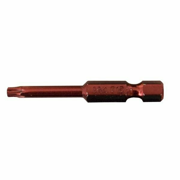 Grk Fasteners 2in Red Star Drive Bit T15 2